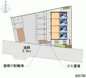 ★手数料０円★鶴ヶ島市脚折町１丁目　月極駐車場（LP）